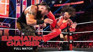 FULL MATCH - Braun Strowman vs. Sami Zayn, Shinsuke Nakamura & Cesaro: Elimination Chamber 2020