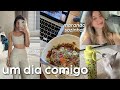 UM DIA PRODUTIVO COMIGO | rotina morando sozinha, cafeteria, estudos...