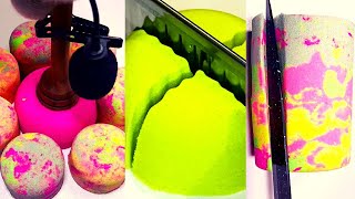 Tingly and Satisfying Colorful Kinetic Sand ASMR Video l Oddly Satisfying Kinetic Sand Compilation