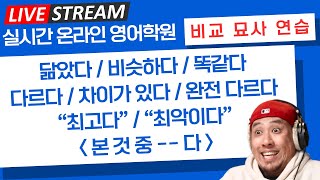 차이점과 공통점 묘사🎙️ 〈 실시간 온라인 영어 학원 〉