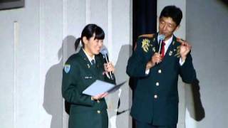 [20101212]陸自x高射学校音楽演奏会x2-6:高射学校音楽隊-指揮～隊長-