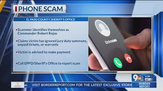 Sheriff’s Office warns of phone scam asking for money to resolve tickets, warrants
