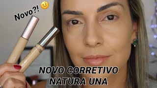 NOVO CORRETIVO NATURA UNA - ex AQUARELA: reformulado? funciona em pele com linhas ?