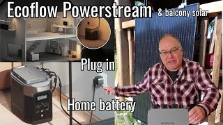 Revolutionary Ecoflow PowerStream - DIY plug in grid tied Solar PV & battery system