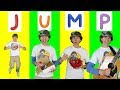 Alphabet Action Phonics Song | A to Z Exercise for Children | Learn English Kids