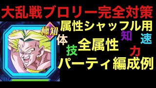 大乱戦ブロリーもこれで安心！！全属性パーティ編成例紹介！！【ドッカンバトル】