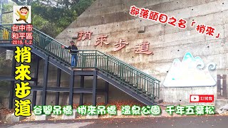 1080102 台中谷關捎來步道~谷關吊橋 捎來吊橋 溫泉公園 千年五葉松