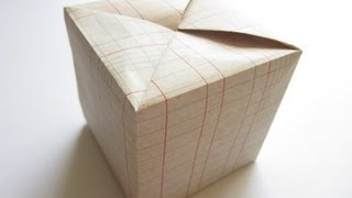 Origami Fujimoto Cube