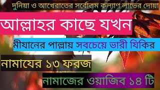 মীযানের পাল্লায় সবচেয়ে ভারী যিকির? মিজানের পাল্লায় সব থেকে ভারী জিকির?