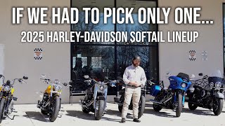 How to pick the RIGHT cruiser for YOU! | 2025 Harley-Davidson Softail motorcycles