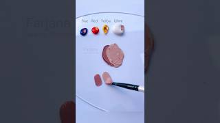 How to make skin tone colors #art #colormixing #shorts