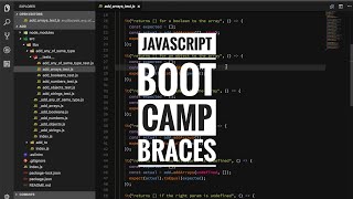 Javascript boot camp - braces