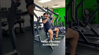 Plate Loaded Incline Chest Press