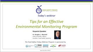 Tips for an Effective Environmental Monitoring Program