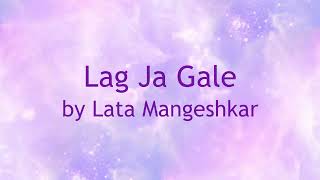 Lag Ja Gale | Woh Kaun Thi | Lyrics