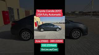 Toyota Corolla 2017, Fully Automatic, Usa Specs in Good Condition