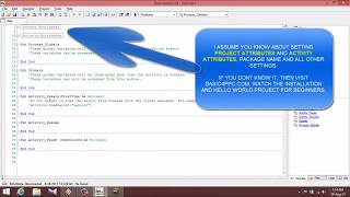 basic4android beginner tutorials - 1.0 Views