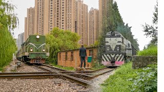 【Yunnan-Myanmar railway】crossing of both narrow gauge and standard railway