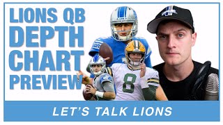 Lions QB Depth Chart Preview