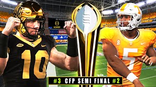 The College Football Playoffs Semi Final! Fiesta Bowl NCAA 23 Dynasty Tennessee vs Wake Forest