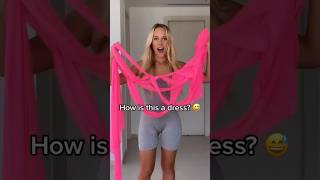 How is this a dress? 😳 #fashion #outfit #onlinevsreality #swealife