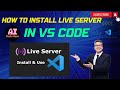 HTML | How to install live Server in Visual studio Code ⚡💡 (AI Tech More)