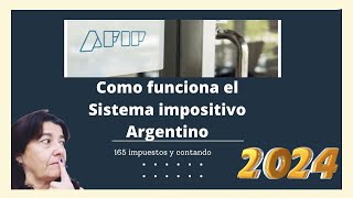 Sistema IMPOSITIVO Argentino y COPARTICIPACION 👈 AFIP. Agencia de Cobro de Impuestos del Gobierno