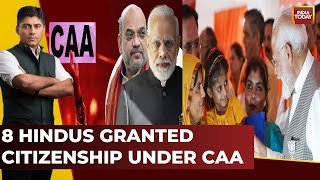 India First With Gaurav Sawant Live |  8 Hindus Granted Citizenship Under CAA | India Today LIVE