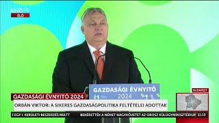 Gazdasági Évnyitó 2024 - Orbán Viktor beszéde - HÍR TV