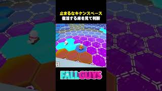 止まるなキケンスペース 復活する床を見て判断！【Fall Guys/フォールガイズ】#fallguys #フォールガイズ #ゲーム実況 #shorts