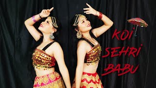 Koi Sehri Babu | Divya Agarwal | Shruti Rane | Dance cover | Manjali | Swayeta