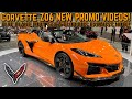 THE C8 Corvette Z06 Promo Videos! FLAT PLANE FURY and A GLORIOUS EXHAUST NOTE!