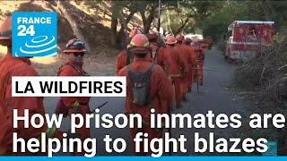 'A chance to redeem myself': How prison inmates are helping to fight LA wildfires • FRANCE 24