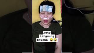 langsung melek 🤣 #funny #vidoelucu #comedy