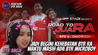 [REACT] BTR ANGIE REACTION BTR RA JUARA PMWL EAST DAN INGIN SEHEBAT BTR RA KALAU MAEN PUBG MOBILE