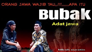 mengupas tentang bubak adat jawa