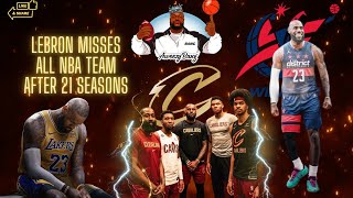 *REACTION* LEBRON JAMES MISSES ALL NBA TEAM ! LEBRON TO WIZARDS ? LAKERS PLAYING DIRTY SPURS WIN