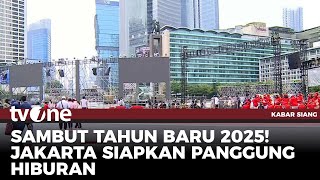 Pemprov Jakarta Siapkan Panggung Hiburan untuk Tahun Baru | Kabar Siang tvOne