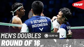 YONEX French Open 2023 | Rankireddy/Shetty (IND) [3] vs. Ahsan/Setiawan (INA) | R16