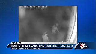 Jefferson County authorities search for suspects in theft investigation