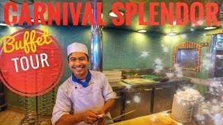 ✔️Carnival Splendor Cruise Buffet and Free Food Tour