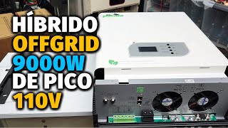 Hybrid OffGrid Inverter 9000W PEAK 24V 110V with 3000W REAL | Panda Solar Energy