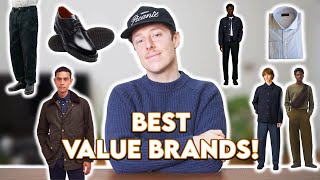 The BEST VALUE Fashion Brands In 2025!