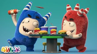 Fast Food  Feud! | 4 HOUR Compilation! | Oddbods Full Episode Marathon | 2024 Funny Cartoons