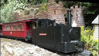 Peckforton Light Railway - Glyn Valley Loco - first run