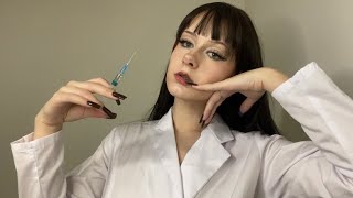 АСМР медсестра//asmr nurse rp(layered sound, personal attention)