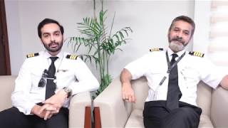 Naveed Ikram and first officer Ali Zaidi pilots PIA