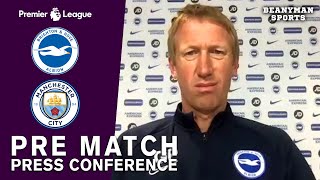 Graham Potter FULL Pre-Match Press Conference - Brighton v Man City - Premier League