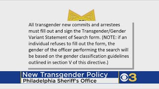 Philadelphia Sheriff’s Office Launches New Transgender Policy For Inmates