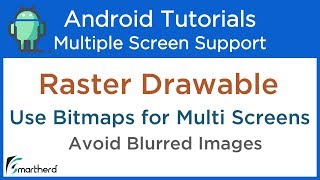Android Raster Drawable ( Bitmaps ). Android Multiple Screen Support Tutorials #3.3